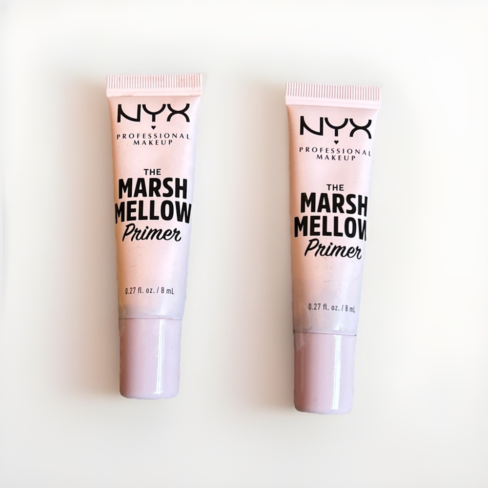 NYX The Marshmellow Smoothing Primer Travel 2x Lot .27oz/8ml EACH